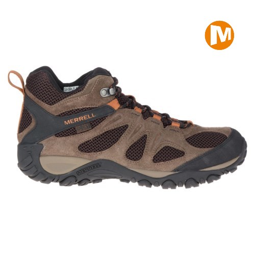 Merrell Yokota 2 Mid Waterproof Wanderschuhe Herren Braun [DE-KATIE]